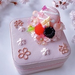 桜ケーキ☆アクセサリーケース