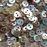 国産　シンプルシェルボタン　８ｍｍ　50個セット　SK8 