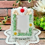 [受注制作]トレカケース (昭和レトロ・クリームソーダ/メロン) 　トレカケース/ホイップデコ/ホイップ/クリームソーダ/メロン/グリーン/推し活/写真/昭和レトロ
