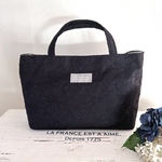 479  バッグインバッグ　花柄　ファスナーポケット