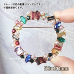ブローチ：ジュエルリース①