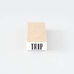【小さな文字】TRIP | はんこ
