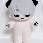 無属性ぬいぐるみ　黒ゴマ犬