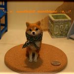羊毛フェルト　犬　柴犬