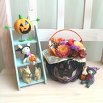 ハロウィンのドライアレンジメント♪　ブラック