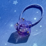 シャカシャカヘアゴム　お星様(キッズ用)