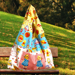 マーガレットアンドソフィーのかわいいエコバッグ　レジ袋型　ソフィーちゃんバージョン