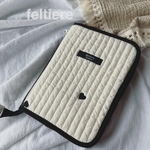 母子手帳ケース　ヌビ　ハート　黒　M