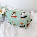 スケボーうさぎのポーチ