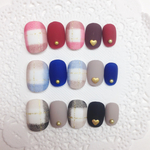 RUNA♪人気♪ブランケットネイルチップ
