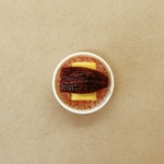 ミニチュアフード「うなたま丼（だし巻き玉子）」
