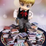 本の山つくっろー！　本100冊セット　　ねんどろいどどーる・オビツ11サイズ
