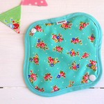 可愛い布ナプキン『mintgreen』おりものライナー