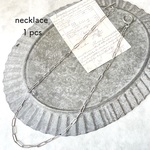【再入荷】ネックレス1本★クリップチェーン・PT（ステンレス）