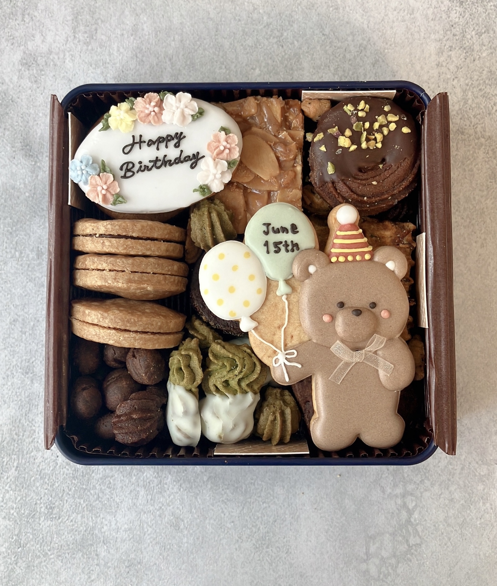父の日のクッキー缶【季節のクッキー缶 6月】Father's Day Gift