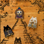 おめかしした猫耳メジェド神さん【  白いお姿⠀】