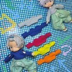 オビツ11 オレンジ　ハラチラウデミセロンT ネオン　蛍光