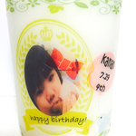 送料無料！写真入 キャンドル  誕生日