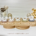 【単品】レースうさちゃん ハムスター帽子