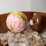 ミニ手まり（桜咲く　ピンク）