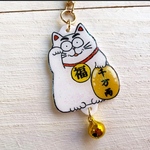 招き猫　キーホルダー