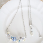 ネモフィラネックレス