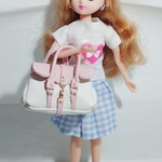 【No.56】ボストンバッグ リカちゃん　ネオブライス　ドール用