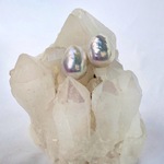 無穴　バロックパールピアス、イヤリング