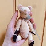 ハンドメイド　ミニテディベア リタちゃん
