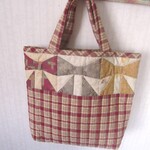 サンプル品処分☆リボンのレッスンバッグの完成品