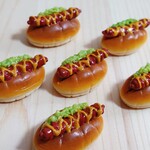 new!ぷっくりかわいい、ホットドッグ