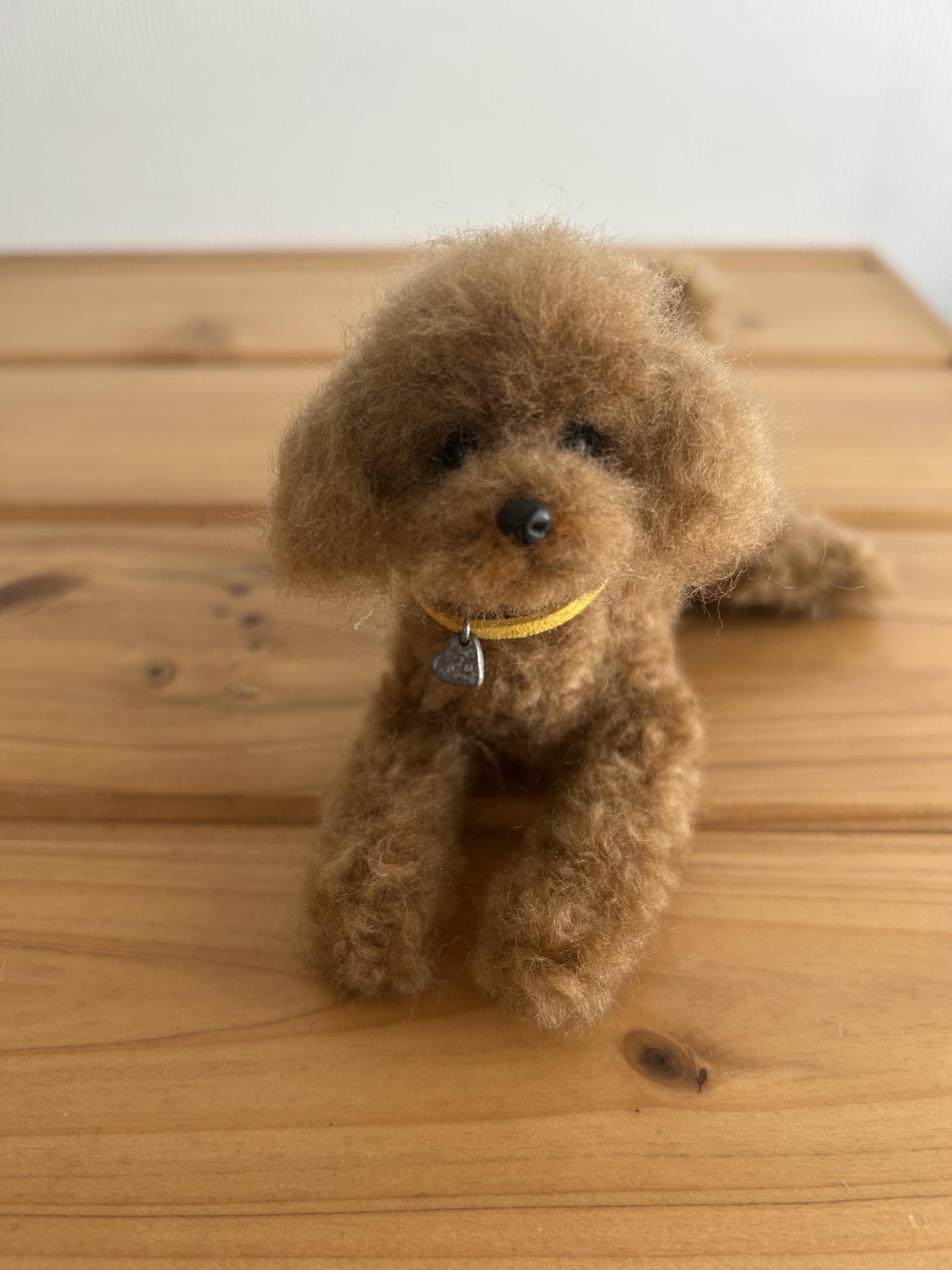 羊毛フェルト　トイプードル 人気❤︎【受注製作】♡羊毛フェルト トイプードル ノーマル