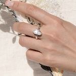 【受注作成】大人気♡Harkimer diamond  ring