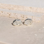 Harkimer diamond silver pierce 《silver925》