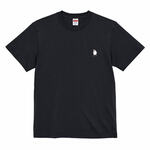 文鳥Tシャツ  ワンポイントかしげる文鳥【受注生産】