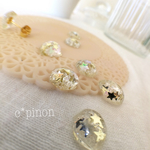 星の水滴 ピアス*小さな１粒ピアス レジン