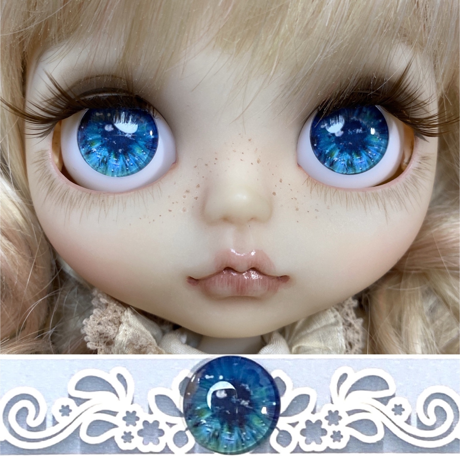 258 ブライス アイチップ ガラスチップ ドールアイ g - Mab's