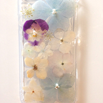 SALE爽やかブルーのiPhoneケース
