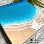 オーシャンアートパネル　海　波　新築祝い　開店祝い　プレゼント　オーシャン　フラダンス　ハワイ　沖縄　南国