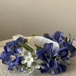 フラワーアクセサリー　犬髪飾り　犬記念日　犬結婚式　撮影会