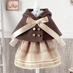 ネオブライスサイズアウトフィット◇制服風クラシカルロリータセット　◾︎ブラウン