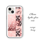 桜127  強化ガラス iPhoneケース さくら　iPhone16 iPhone15 iPhone14 iPhone13 iPhone12 iPhone11 iPhoneSE