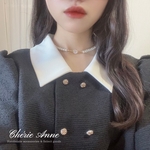 𝒞𝓇𝓎𝓈𝓉𝒶𝓁 ℛℴ𝓈ℯ 𝓃ℯ𝒸𝓀𝓁𝒶𝒸ℯ クリスタルローズネックレス