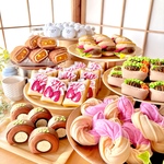 おままごと☆フェルトのおかわりパン③ ロールケーキやチーズケーキも付いてます^ ^