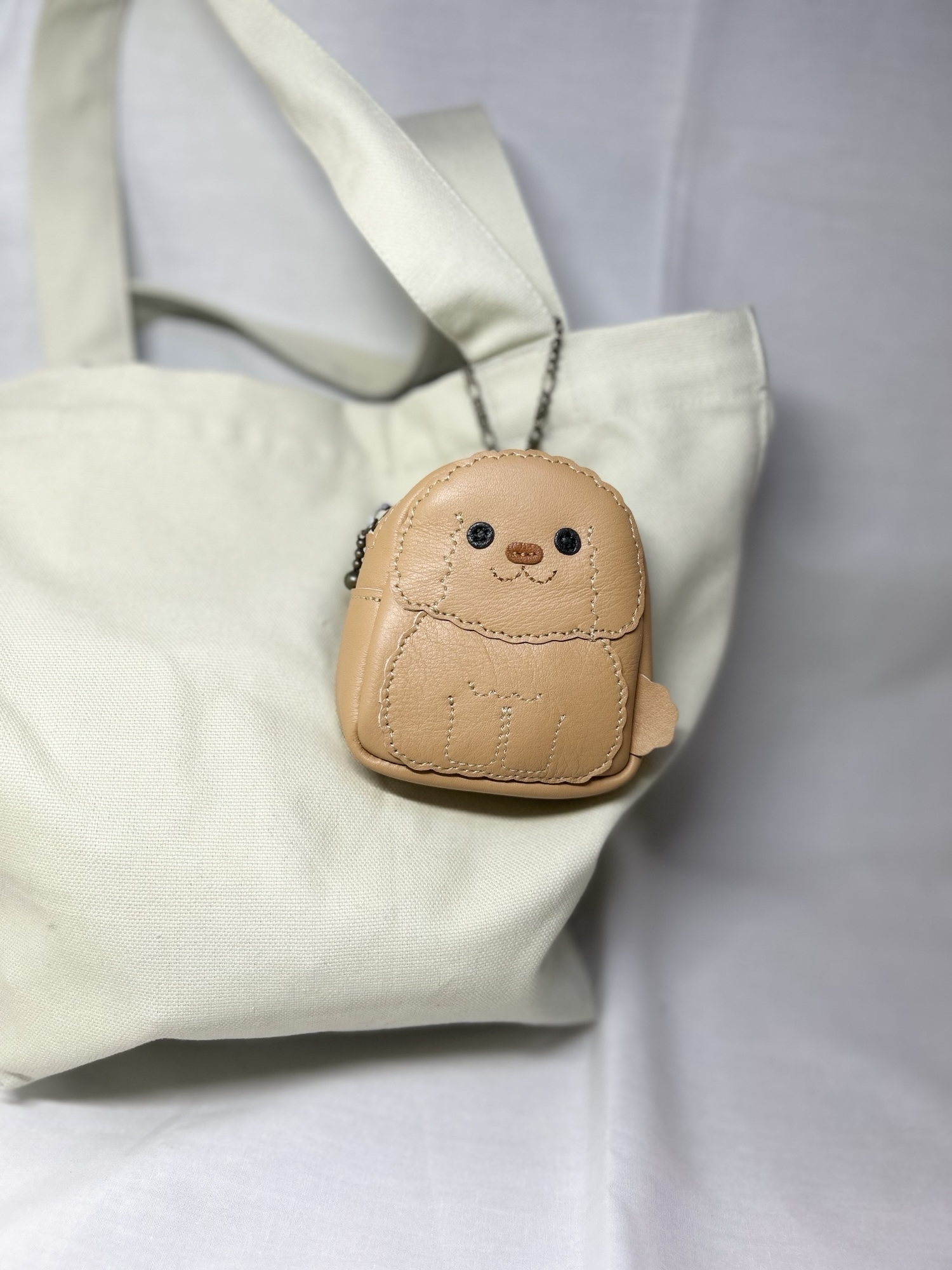 トイプードルチャーム バッグチャーム トイプードルポーチ チャーム