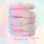ペールトーン モールドール用ワイヤー 太め モール人形 ぬいぐるみ 材料 うさぎ 猫 くま 犬 推し活 韓国 moru doll モールワイヤー パステルカラー くすみカラー ピンク さし目 鼻 1本