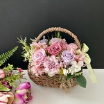 母の日プレゼント♡Basket Rose arrange
