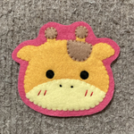きりんのフェルトワッペン ❤︎ ①