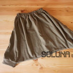 cozy サルエルパンツ カーキ 90size