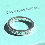 1682SALE  TIFFANY＆COティファニーナローリング　指輪　シルバーリング　指輪　silver925 アクセスターリングシルバーsilver925 tiffany andco メンズギフト